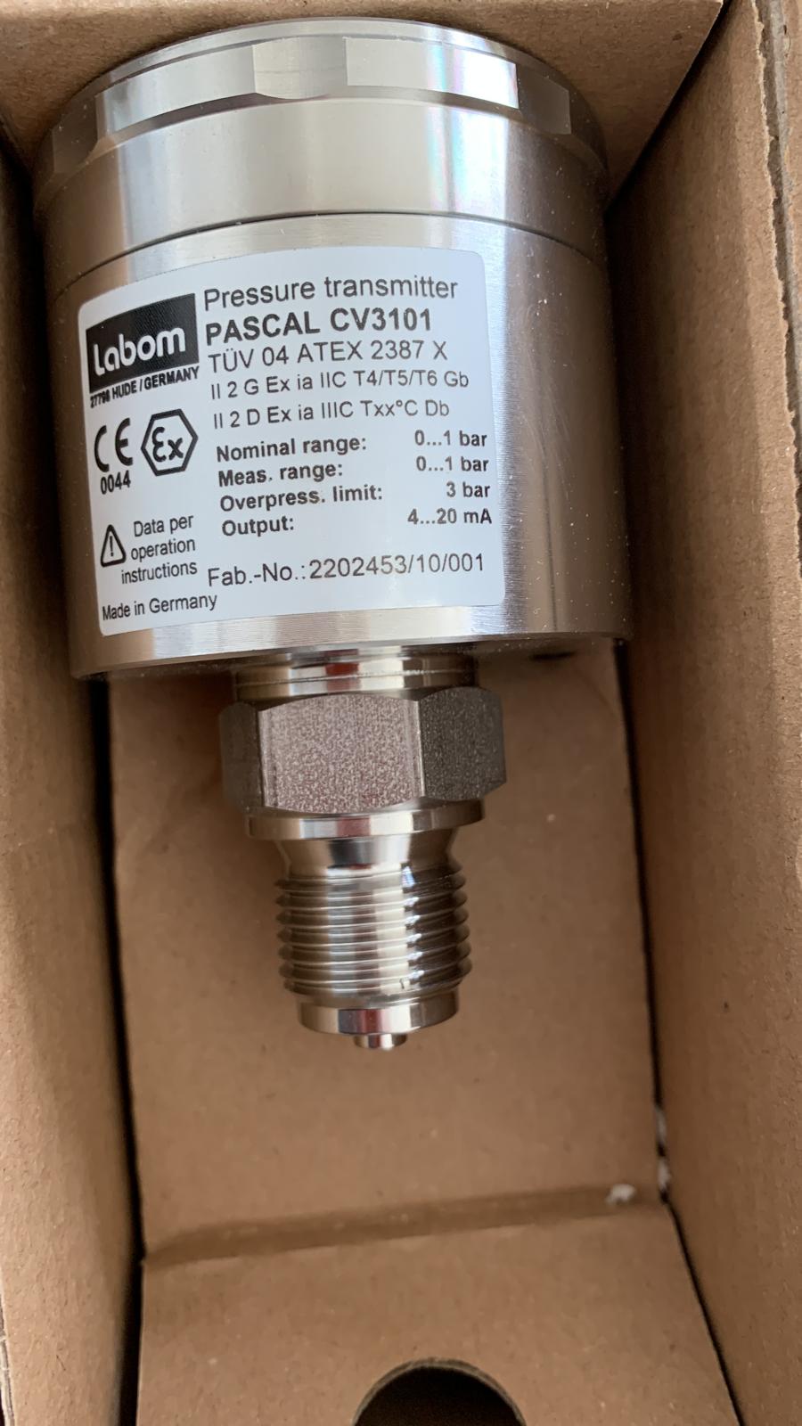 ATEX Ex basınç transmitteri stok. Yakıt tankı seviye. Programlanabilir.