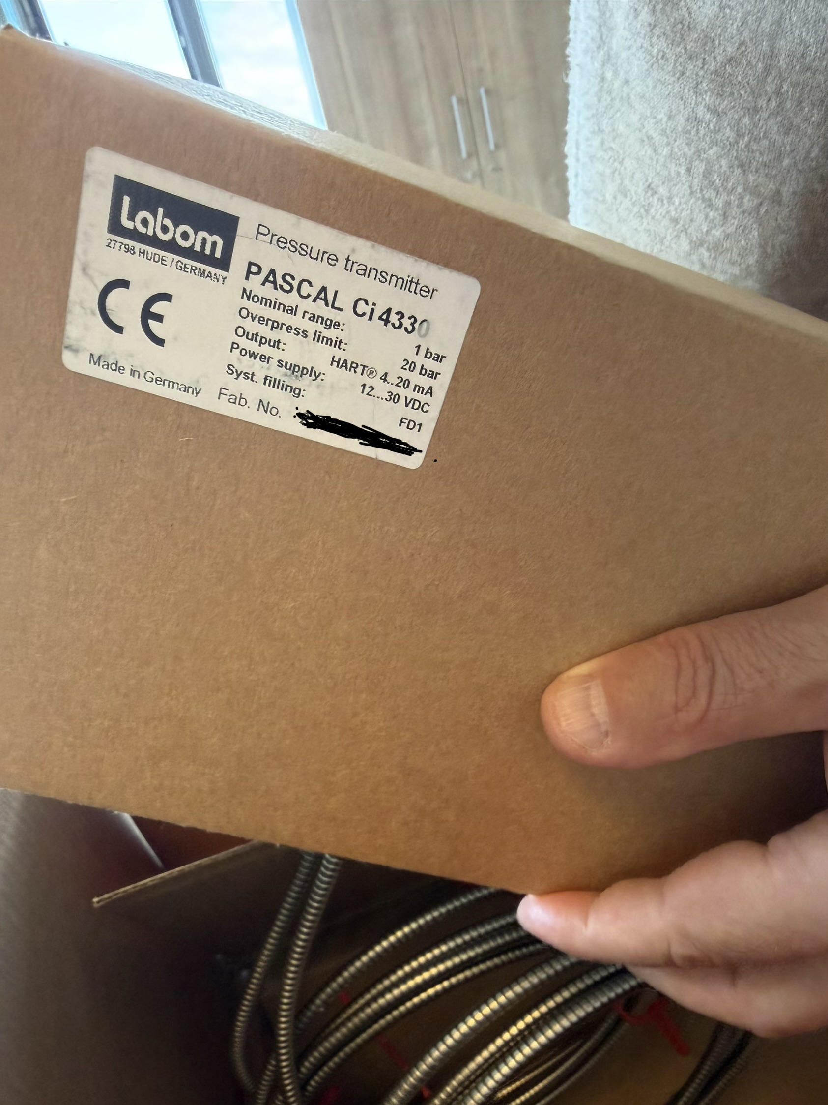 Labom Pascal Ci4330 Fark Basınç Transmitteri